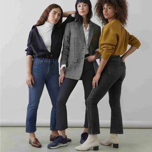 Everlane stretch slim bootcut Jeans